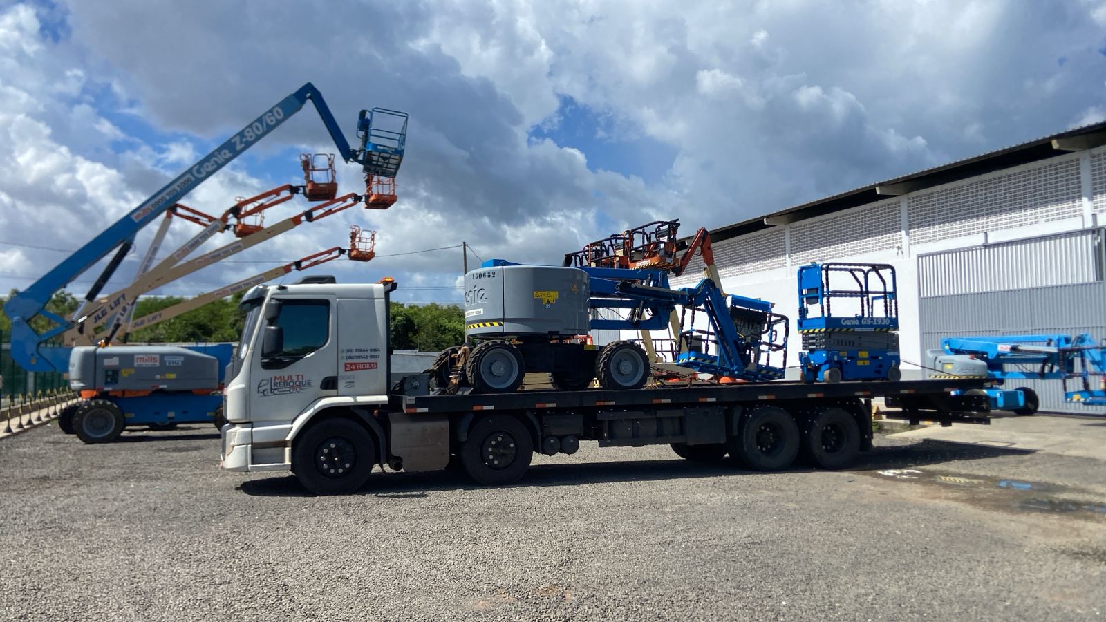 Caminhão suporte a caminhonetes Multi Reboque